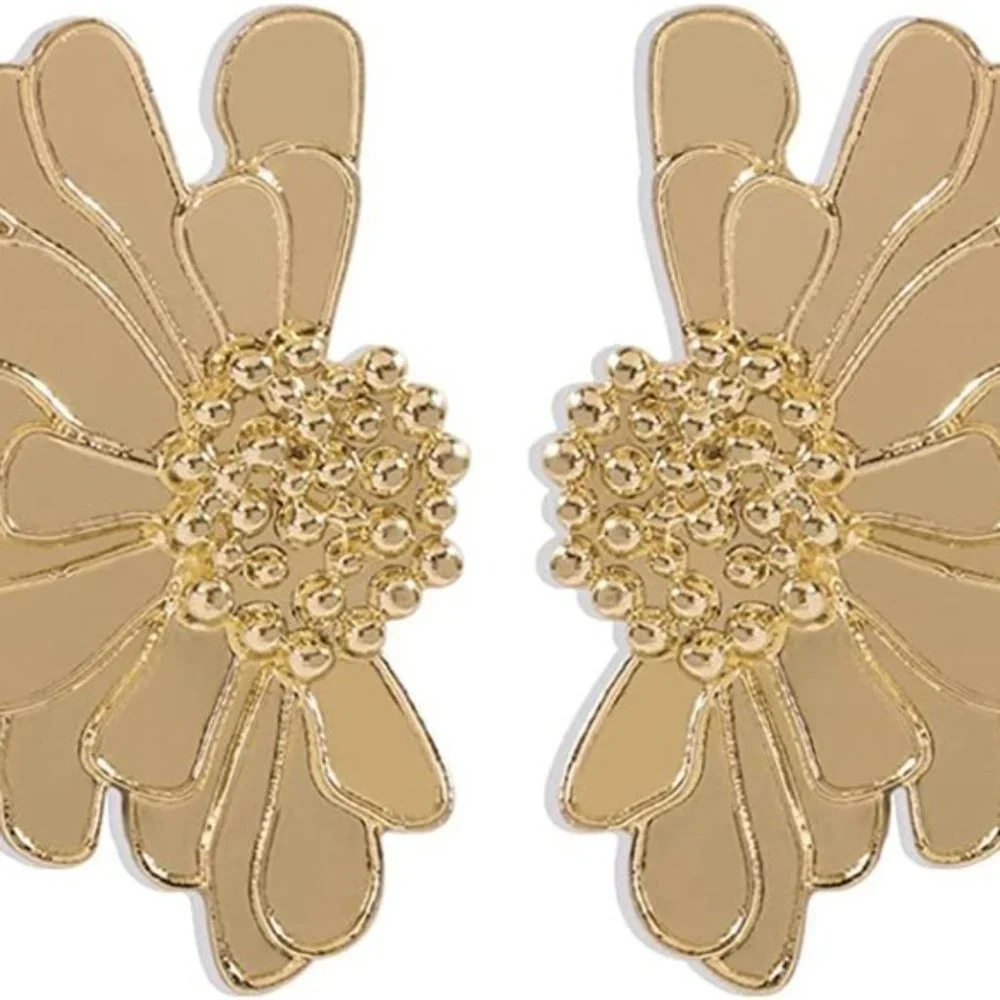 Magical Flower Statement Earrings - Picture 5 of 5
